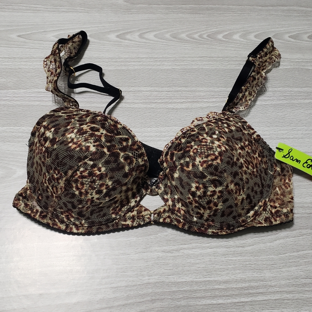 Sam Edelman Animal print bra NWT